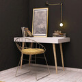 Birou, Mod Design, Veronika, 100x74x60 cm, Alb