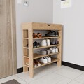 Pantofar, Qualex, Royal, 80x90x30 cm, PAL, Stejar