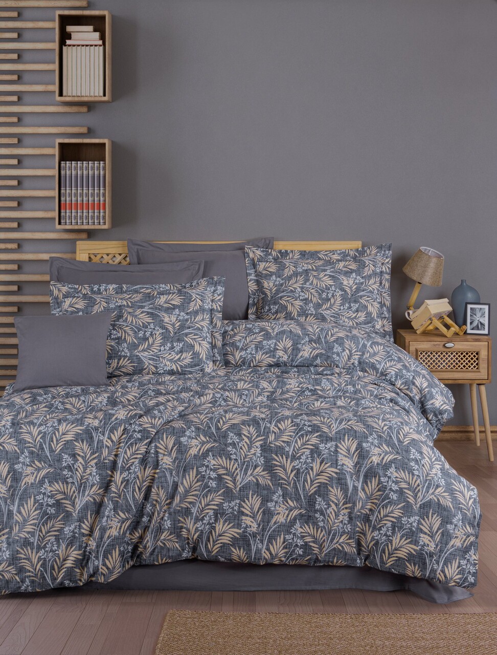 Lenjerie de pat dubla, Tuğba, Pearl Home, Bumbac Ranforce - 1 | YEO