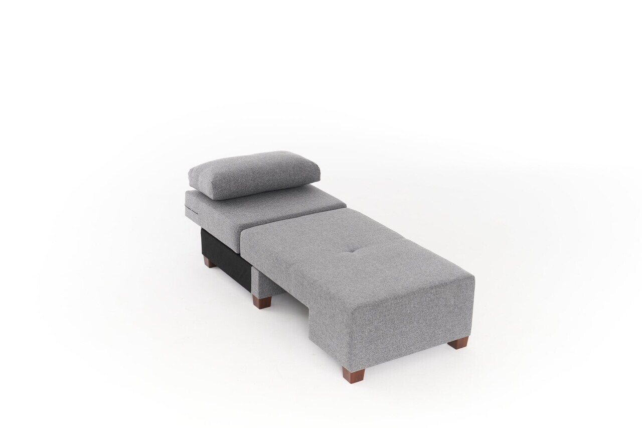 Canapea extensibila 3 locuri, Atelier del Sofa, 613LFS1118, Gri — imaginea 8