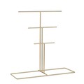 Suport pentru bijuterii, TK-006, 40x41x15 cm, Metal, Auriu