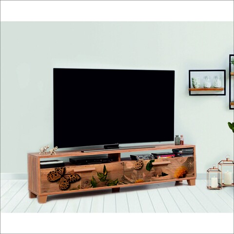 Comoda tv box daisy 160, vella, 160x35x41 cm, multicolor