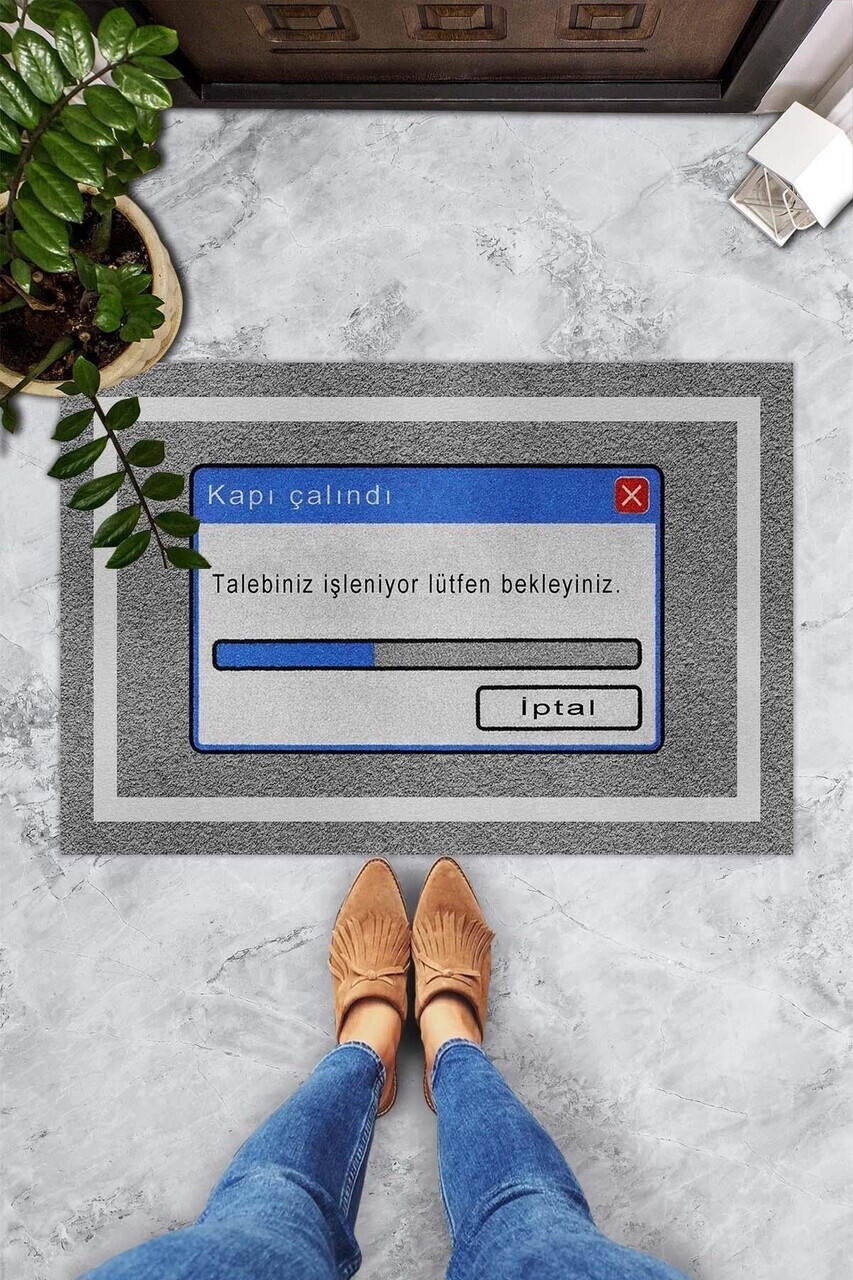 Covoraș din PVC, Wındows, 40x60 cm, PVC, Multicolor