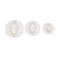 Set 3 forme decorative pentru prajituri Leaf Jocca