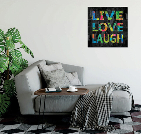 Tablou decorativ, kc430, 50% bumbac / 50% poliester, canvas imprimat, multicolor