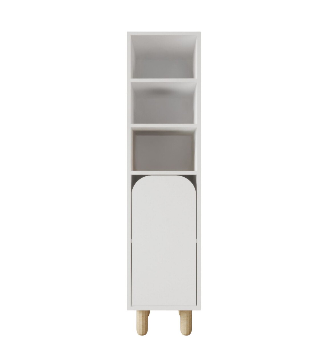 Dulap multifunctional, Hanah Home, Parma 1, 37x155x40 cm, PAL, Alb - view 4