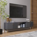 Comoda TV, Odessa, Paye, 180x45x30 cm, PAL, Antracit