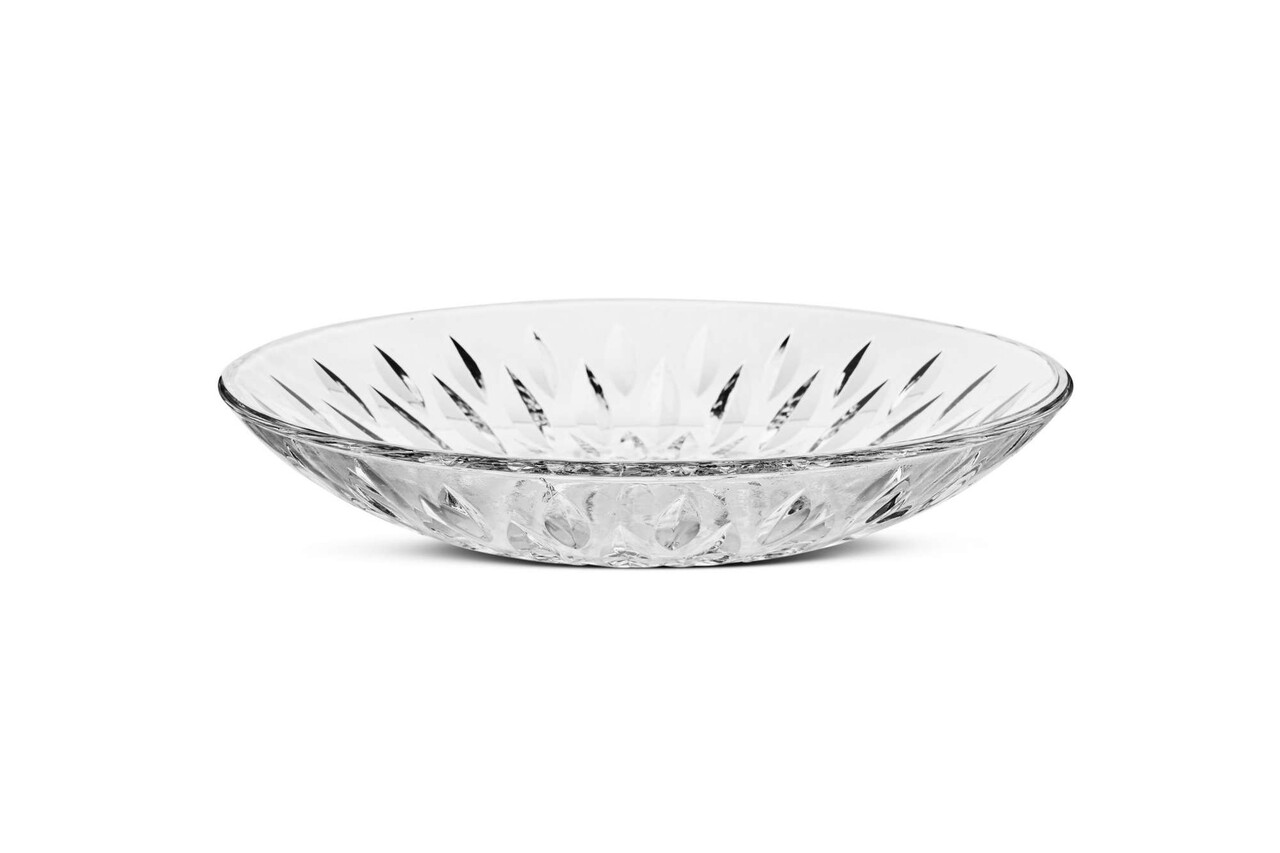 Bol de sticlă, L'essentiel Maison, 196RWE7438, Dimensiuni: 29 cm x 29 cm x 5 cm, Transparent - view 2
