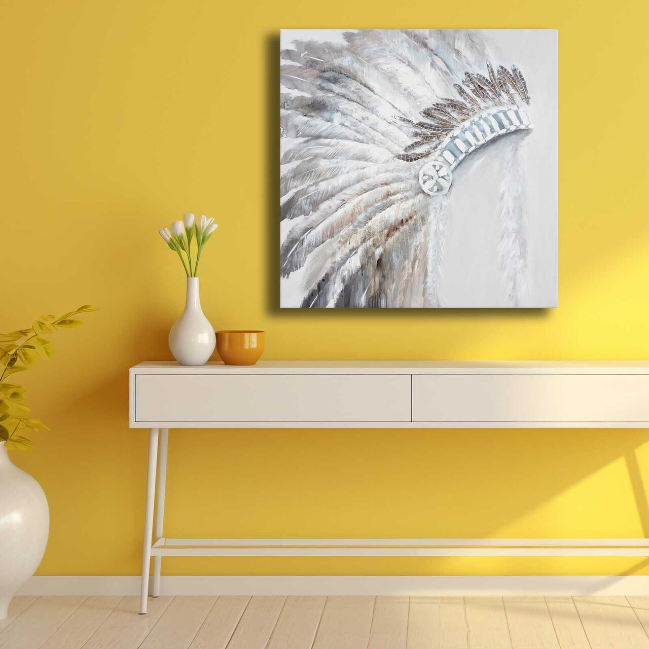 Tablou decorativ, 6969softc-016, Lemn, Multicolor - view 2