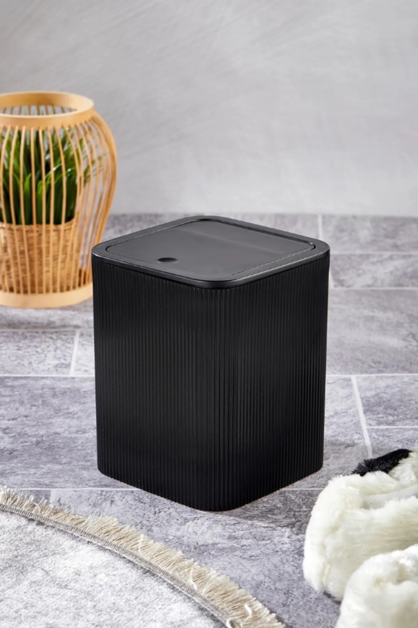 Organizator de baie, L'essentiel Maison, PZR-072, Negru
