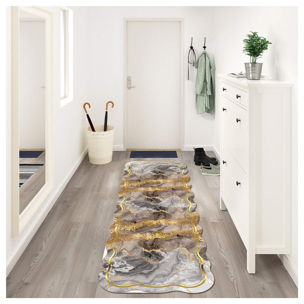 Covor (80 x 150), Aln600185Al02, 80x150 cm, Maro - view 2
