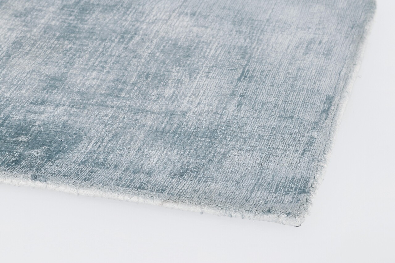 Covor Rashmi, Bizzotto, 140 x 200 cm, viscoza, verso din bumbac, albastru deschis - 1 | YEO