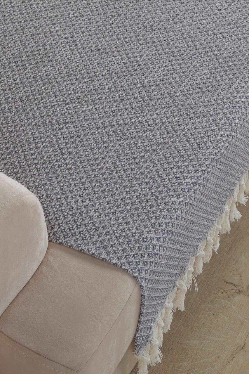 Cuvertura de pat, L'essentiel Maison, 115, Bumbac, Antracit — imaginea 2
