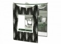 Suport pentru ulei aromoterapie Foxi, Duo, 12 x 9.8 x 8.2 cm, sticla, negru