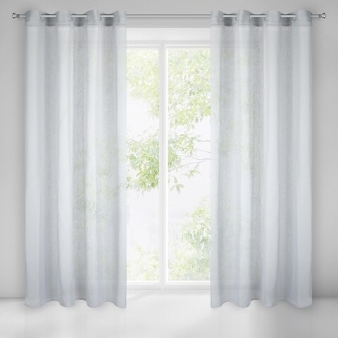 Perdea Eurofirany, Lexy, 140×250 cm, poliester, gri Eurofirany