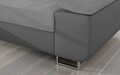 Coltar extensibil stanga 4 locuri ELTAP, Armd-25, Armando, 289x203x85 cm, lemn/poliester, gri deschis/gri inchis