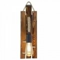 Aplica de perete All Design, handmade, 29x45x23 cm, Walnut