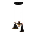 Lustra, Tatum, 584TTM1334, Metal, Negru