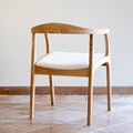 Scaun, Massive Design, Porto 829MSV3727, 40 x 49 x 68 cm, lemn de fag, maro/natur