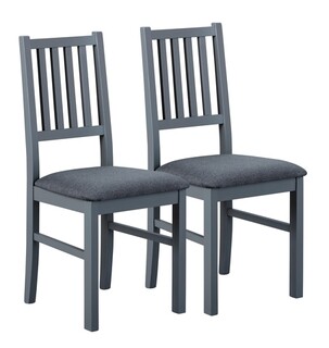 43x47x95 cm, Gri, Set 2 scaune