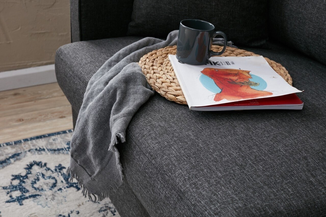 Canapea extensibila 3 locuri, Atelier del Sofa, 613LFS1107, Antracit — imaginea 3