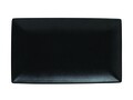 Platou servire, Maxwell&Williams, Caviar, 34.5 x 19.5 cm, portelan, negru