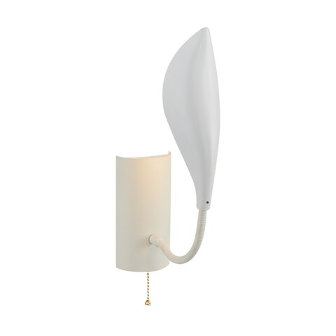 Aplica de perete, L1327 – White, Lightric, 13 x 8 x 17 cm, LED, 8W, alb Aplice si plafoniere