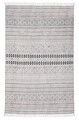 Covor Giordania Grey, Bizzotto, 160 x 230 cm, 100% bumbac