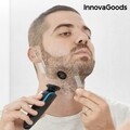Sablon de barba pentru barbierit Hipster Barber InnovaGoods, 17x11.5x0.1 cm