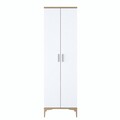Cuier de perete, Rani, EA116 -2746, 60x198 cm, PAL, Nuc/Alb