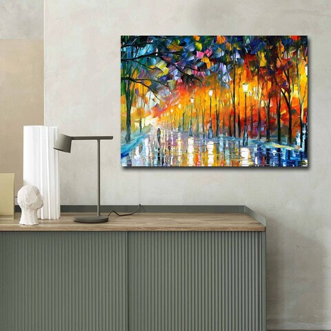 Tablou decorativ, 70100famousart-026, canvas, 70 x 100 cm, multicolor