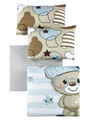 Lenjerie de pat pentru copii, Bear, Patik, Bumbac Ranforce