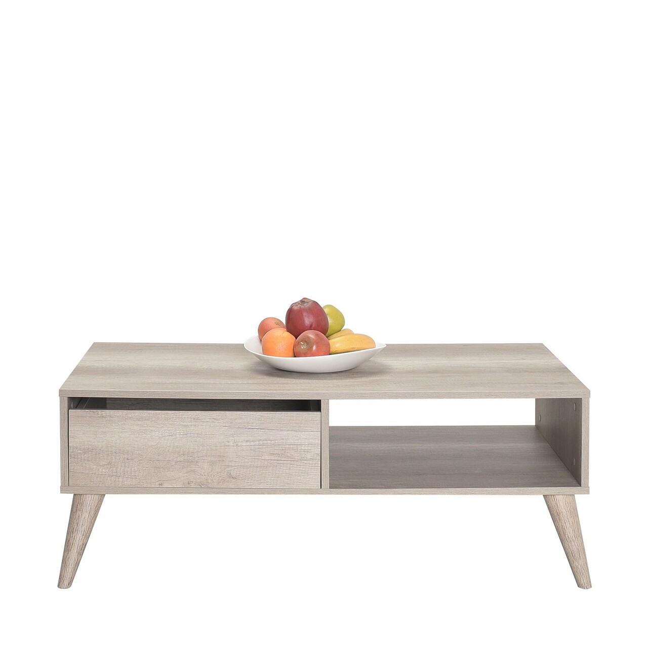 Masuta de cafea, Adore, Shp-655-Tt-1, 110x42x65 cm, PAL, Nuc deschis