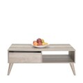 Masuta de cafea, Adore, Shp-655-Tt-1, 110x42x65 cm, PAL, Nuc deschis