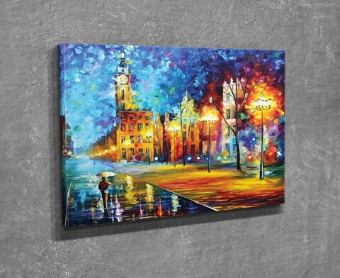 Tablou decorativ, dc313, canvas, lemn, multicolor