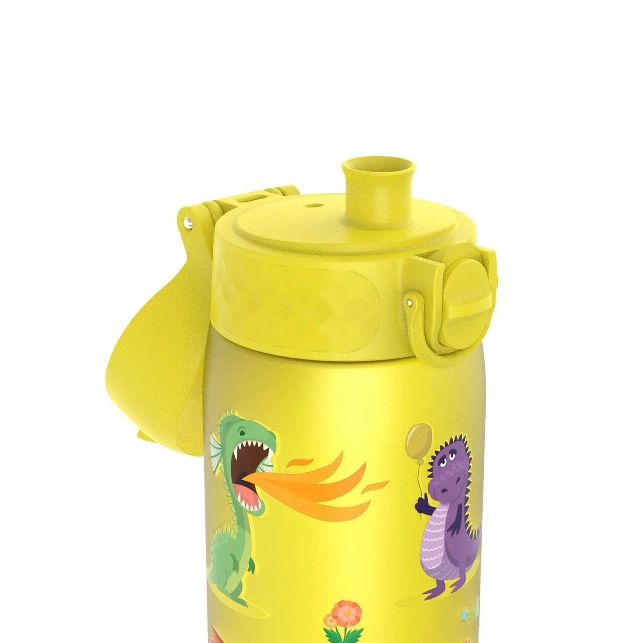 Sticla apa pentru copii Slim, recyclon, 500ml, Dragons - Ion8 - imagine 2