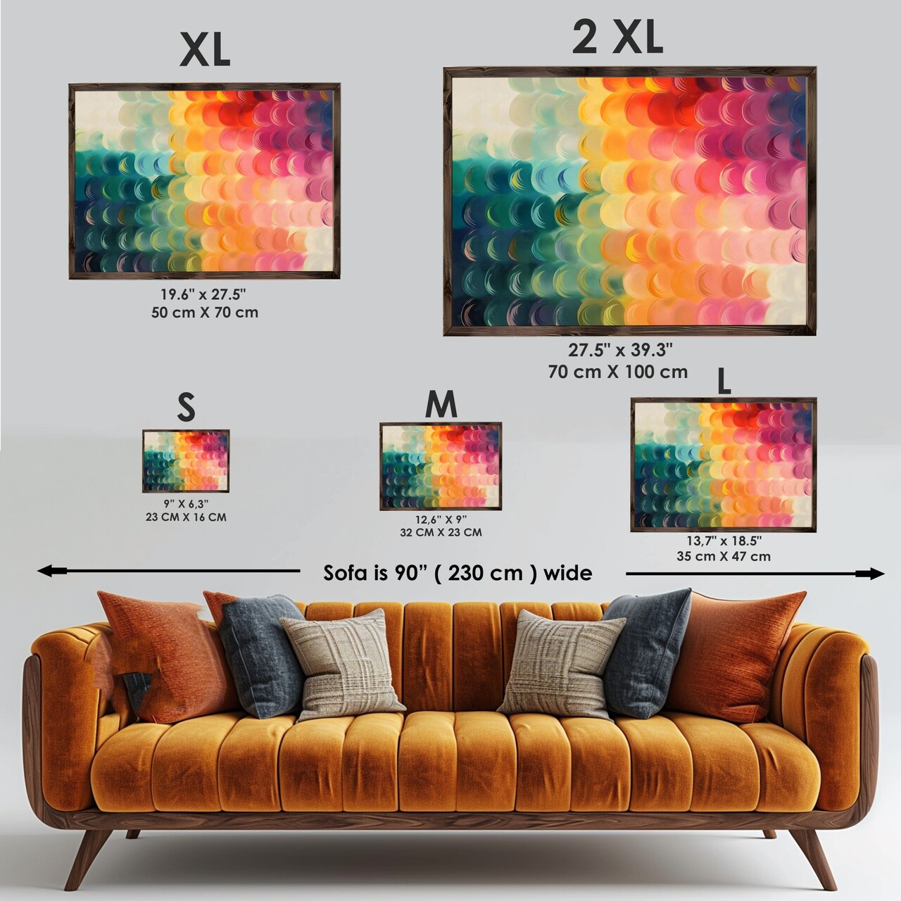 Tablou decorativ, GE249-L, Lemn, Multicolor - view 5