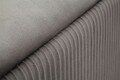 Set bancheta si 2 taburete Shopy, Mauro Ferretti, 80x37x42 cm, 29x35 cm, fier/MDf/poliester, gri/auriu