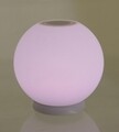 Lampa LED de gradina Sphere, Bizzotto, Ø25 cm, Bluetooth, 7 culori, cu telecomanda