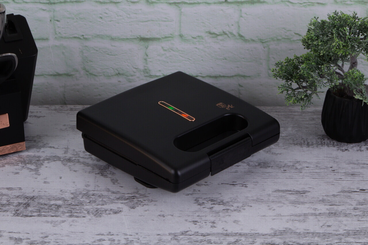 Sandwich maker Berlinger Haus, Black Rose, 22.5x13 cm, aluminiu, negru - imagine 4