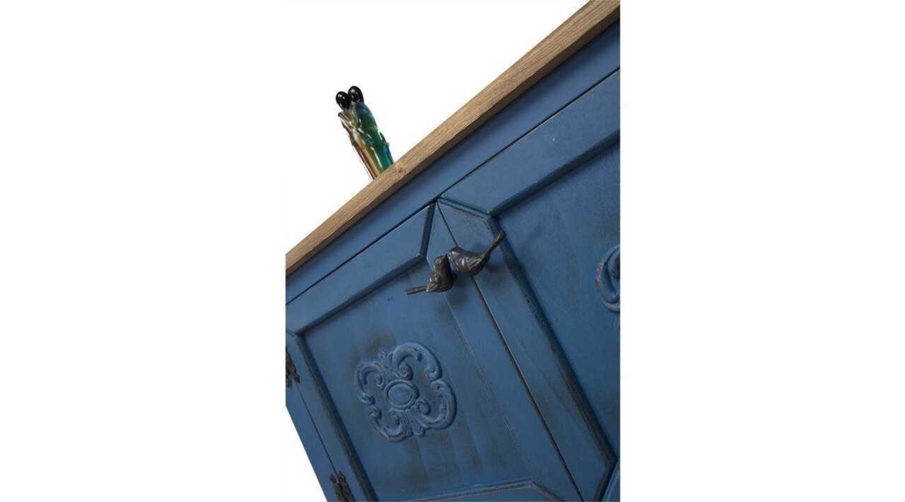 Dulap, Ephelia, Ada Dresser, 82x40x92 cm, MDF , Albastru - 2 | YEO