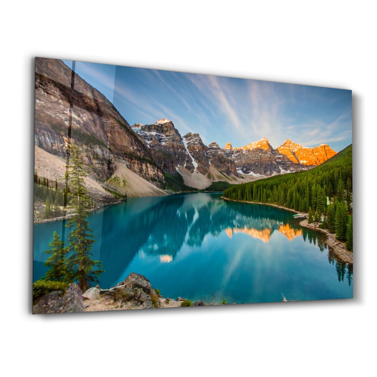 Tablou decorativ, OGLS-1100, Dimensiuni: 46 x 72 cm, Multicolor - view 5