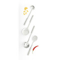 Set 4 ustensile de bucatarie, Brabantia, Profile, 11.6x11.6x35 cm, inox, argintiu