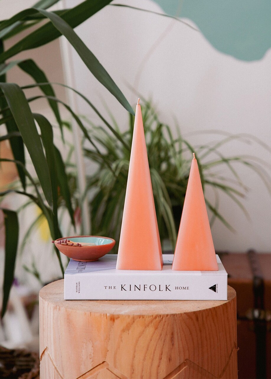 Set 2 lumanari, MUM0228, Roz somon - 4 | YEO