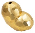 Vaza decorativa Heart, Mauro Ferretti, 19x9x18 cm, polirasina, auriu