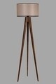 Lampadar, Luin, 8284-2, E27, 60 W, lemn/textil