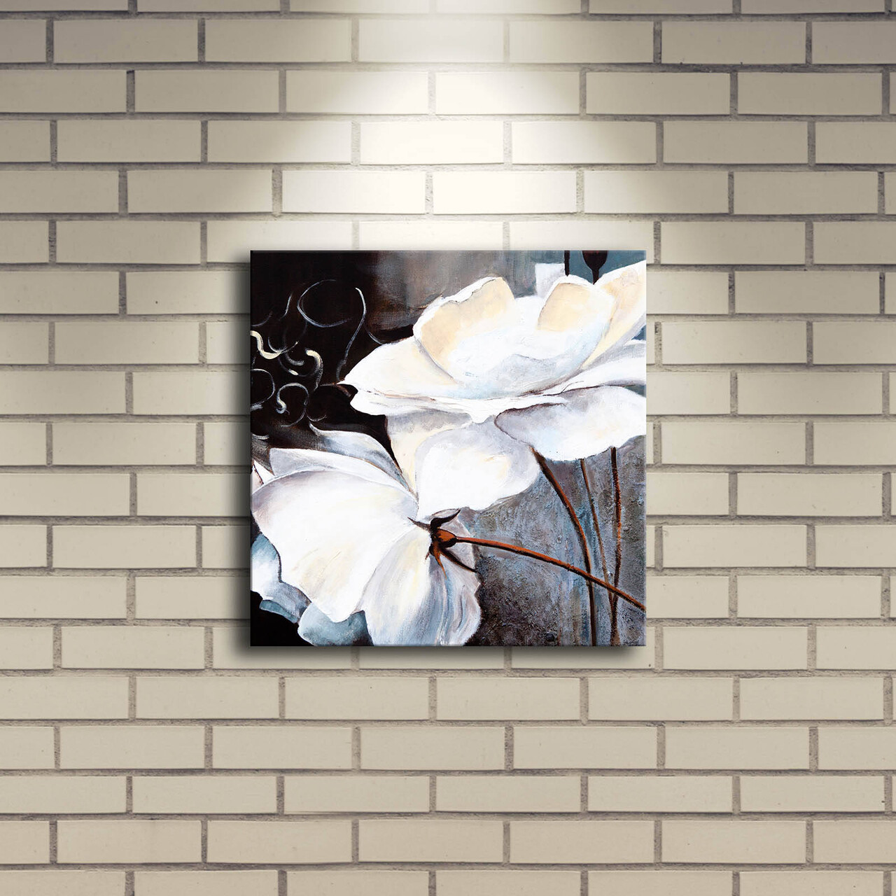 Tablou decorativ cu lumina LED, 2828DACT-2, Dimensiune: 28 x 28 cm, Multicolor - view 2