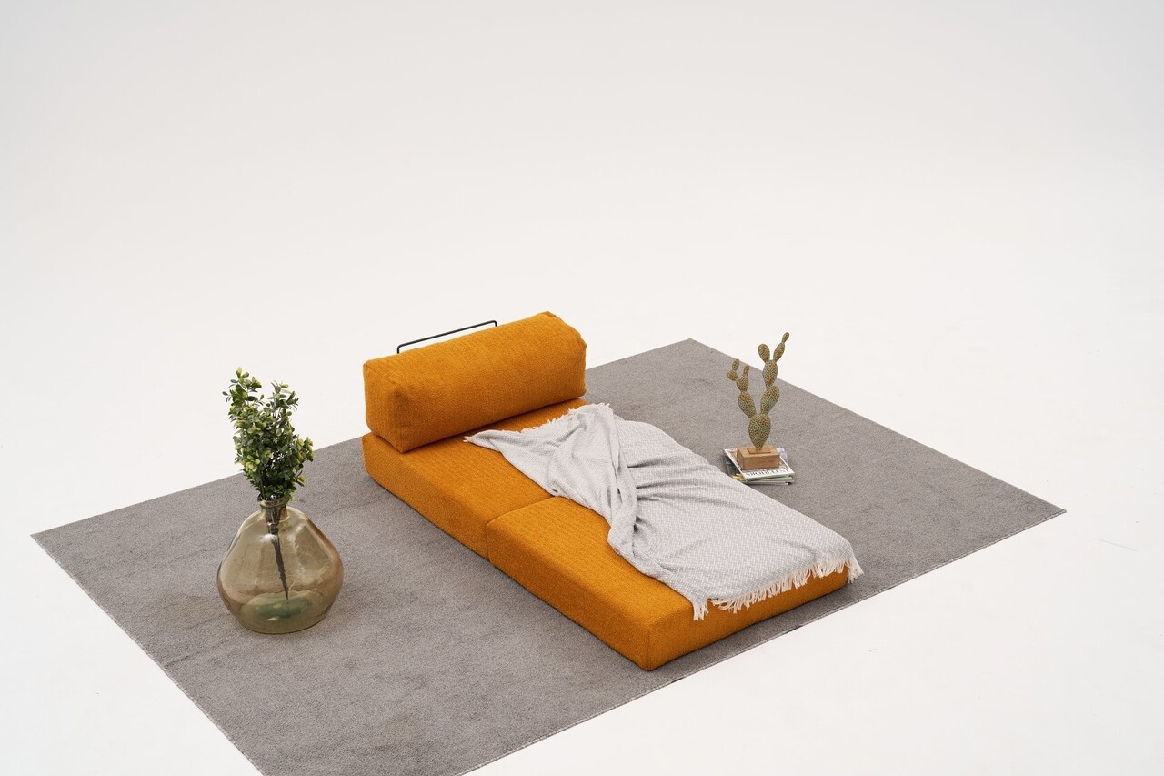 Fotoliu, Atelier del Sofa, 825BLC5210, Tesatura Chenille, Portocaliu - view 2