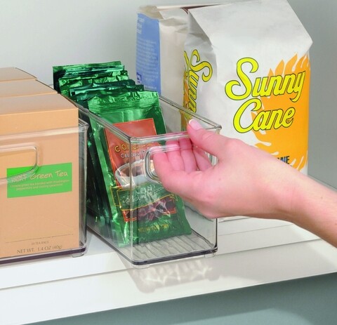 Organizator pentru frigider Kitchen Binz, iDesign, 25.4x10.2x12.7 cm