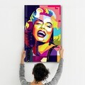 Tablou decorativ, OGLS-9032, Dimensiuni: 46 x 72 cm, Multicolor